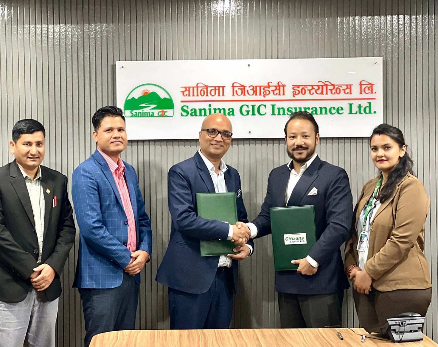 Right Share Issue Management Agreement signed between Sanima GIC Insurance and Citizens Capital